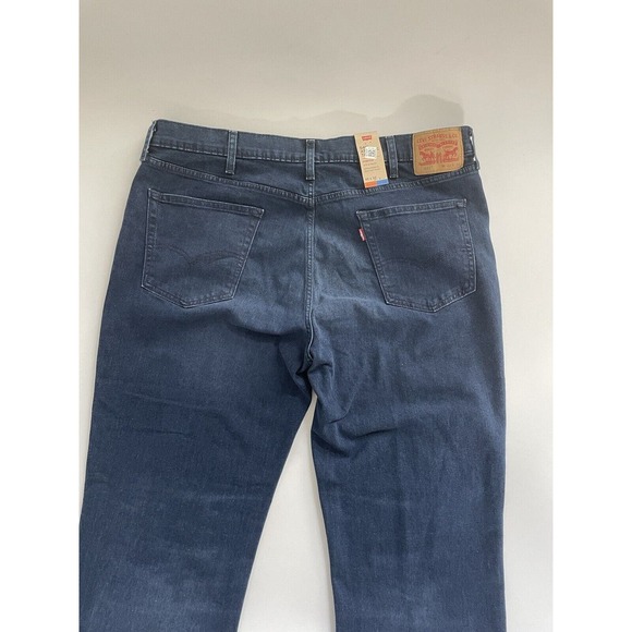 Levis Men Jeans 541 Athletic Fit Taper Stretch All Season Tech Dark Blue 42 x 32 - Picture 5 of 10